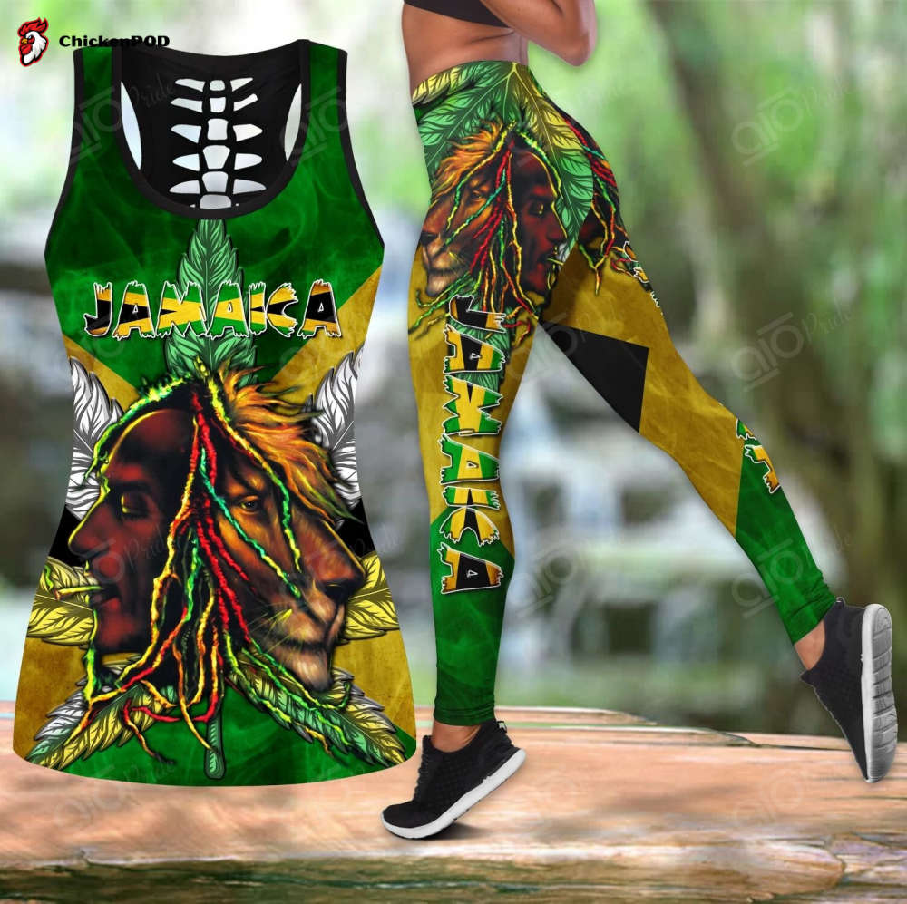 Sport Gift – Jamaica Special Hollow Tank Top Or Legging