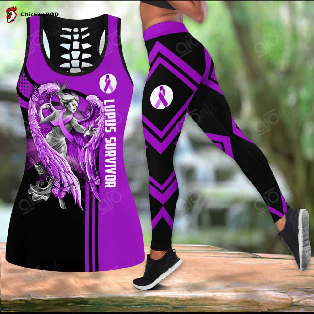 Sport Gift – Lupus Angel Survivor Hollow Tank Top or Legging