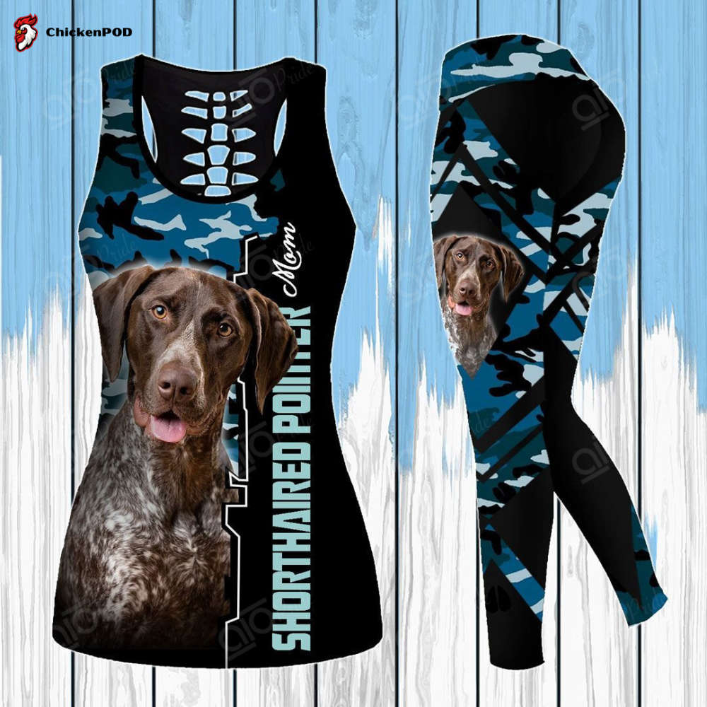 Sport Gift – SHORTHAIRED POINTER MOM Hollow Tank Top or Legging