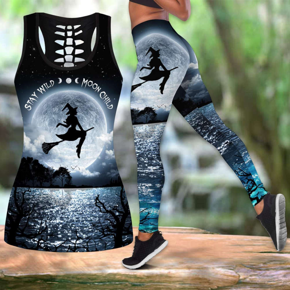 Stay Wild Moon Child Combo Tank + Legging DQS