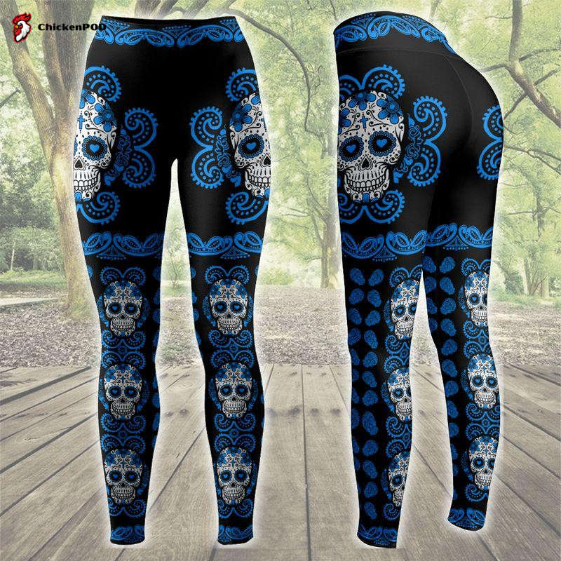 Sugar Skull Pattern Premium Legging 16072108.CTA