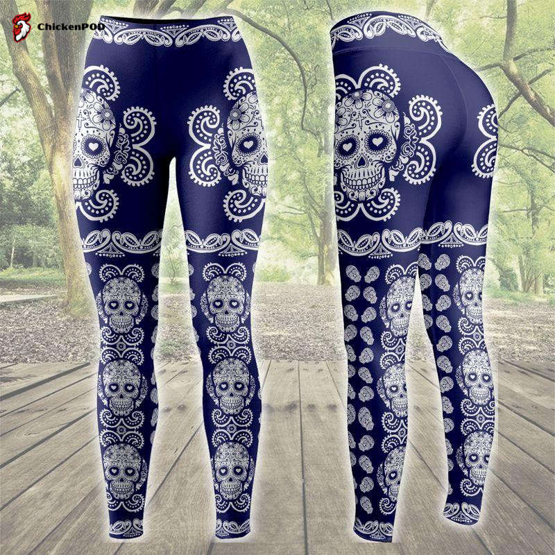 Sugar Skull Pattern Premium Legging 16072109.CTA