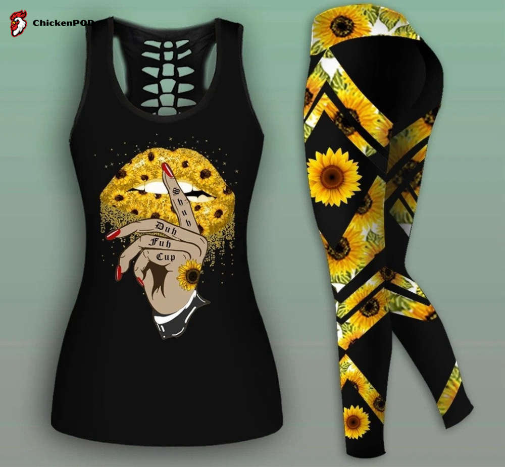 Sunflower Shuh Duh Fuh Cup Combo Tank + Legging