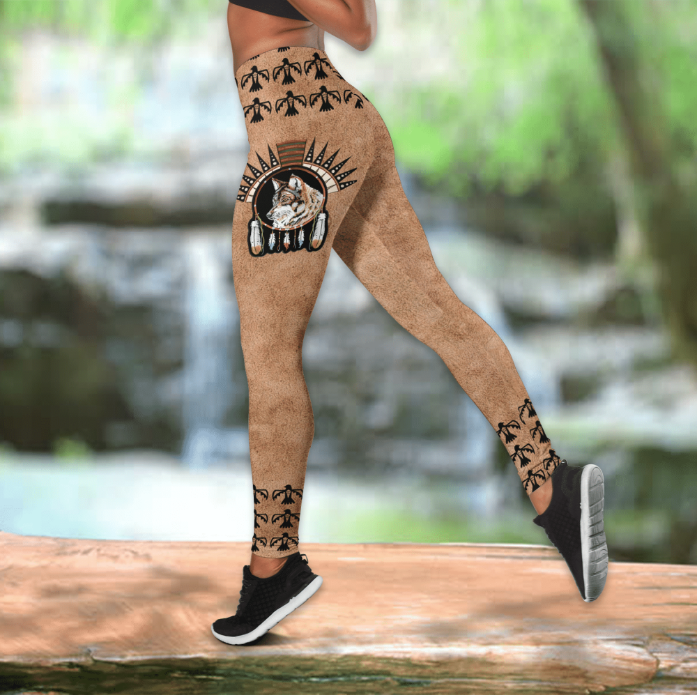 Tattoos legging + hollow tank combo MP05092008S