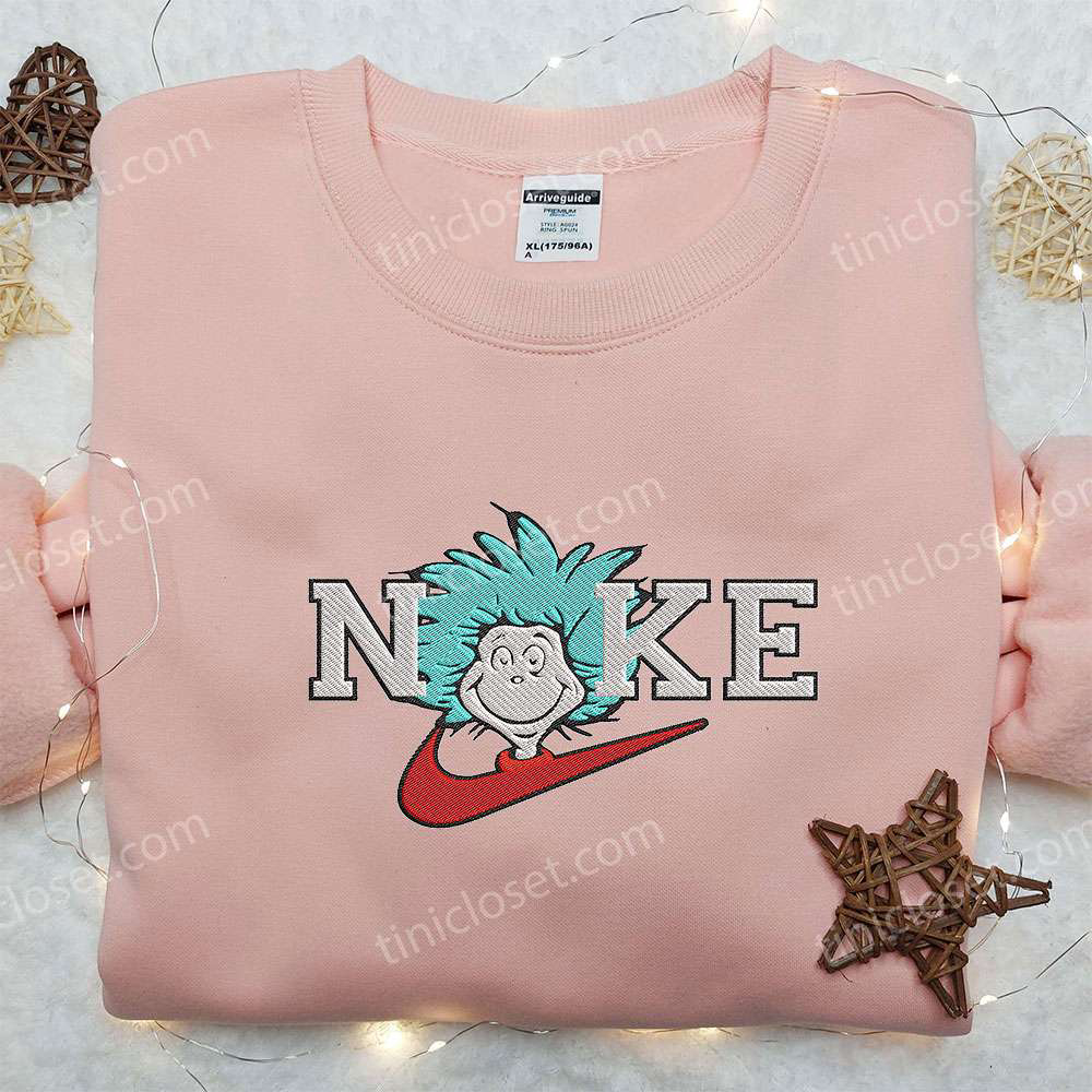 Thing One x Nike Embroidered Hoodie & Dr Seuss Shirt – Nike Inspired Collection