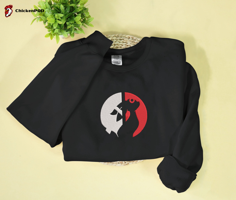 Umbreon Embroidered Sweatshirt – Perfect Anime Gift for Christmas & Birthdays