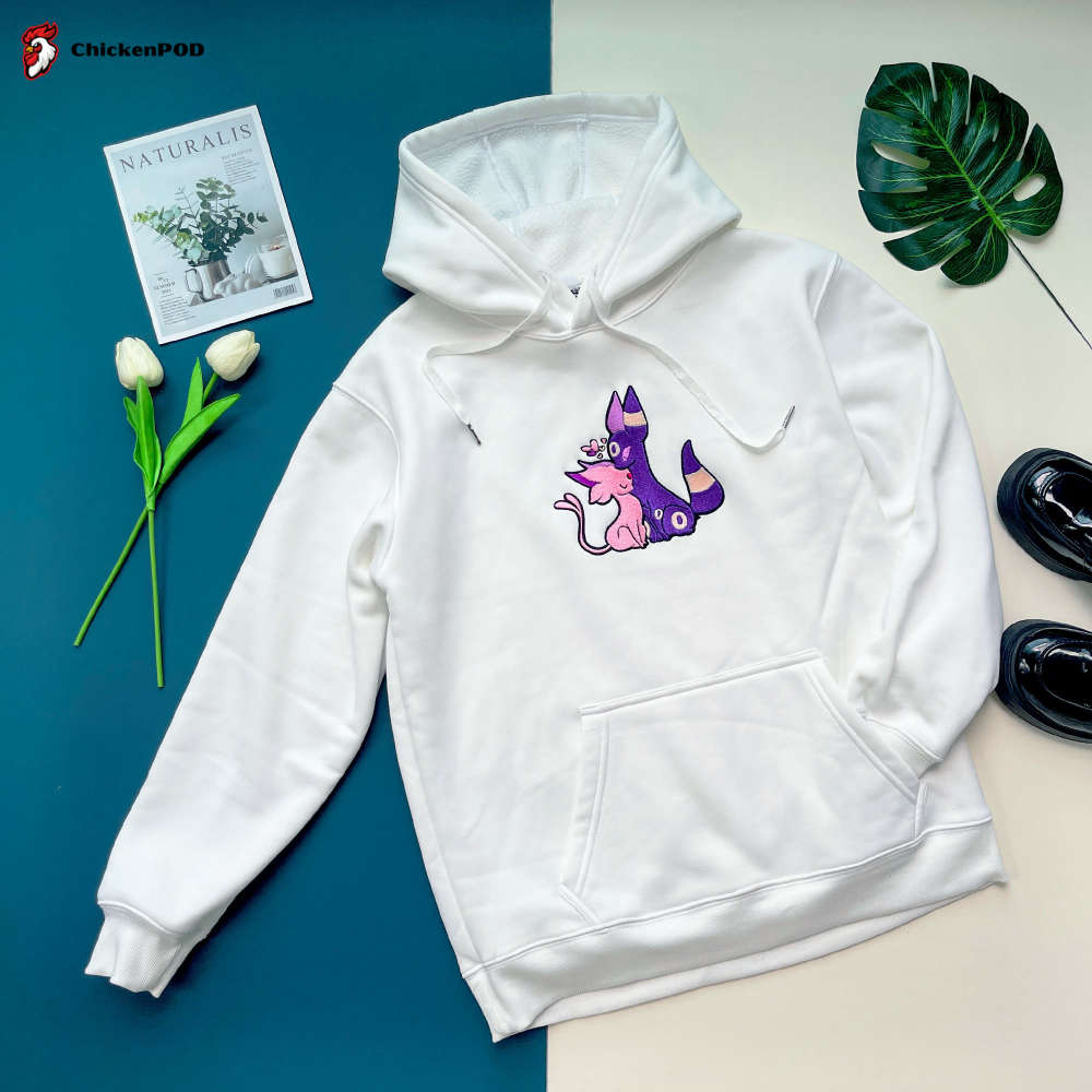 Dragonite Embroidered Hoodie: Perfect Christmas Birthday and Valentine s Day Gift