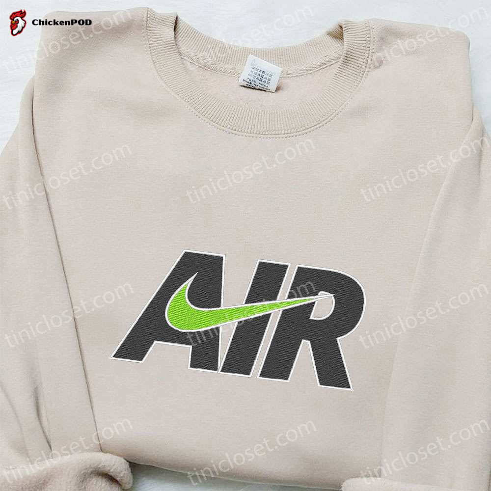 Nike Inspired Air x Swoosh Embroidered Sweatshirt: The Perfect Family Gift!