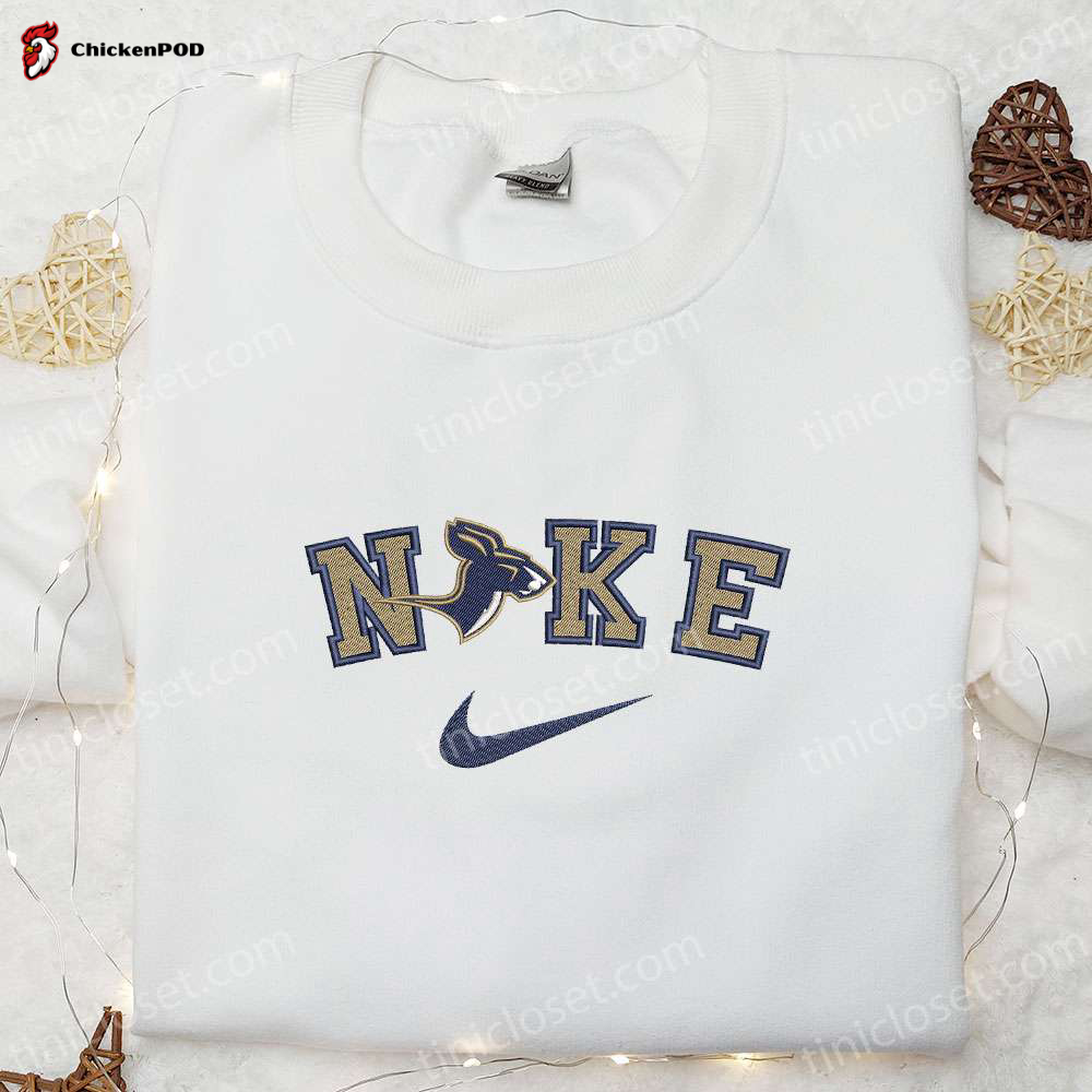 Shop Akron Zips x Nike Embroidered Shirt & NCAA Sports Hoodie – The Perfect Gift Idea!