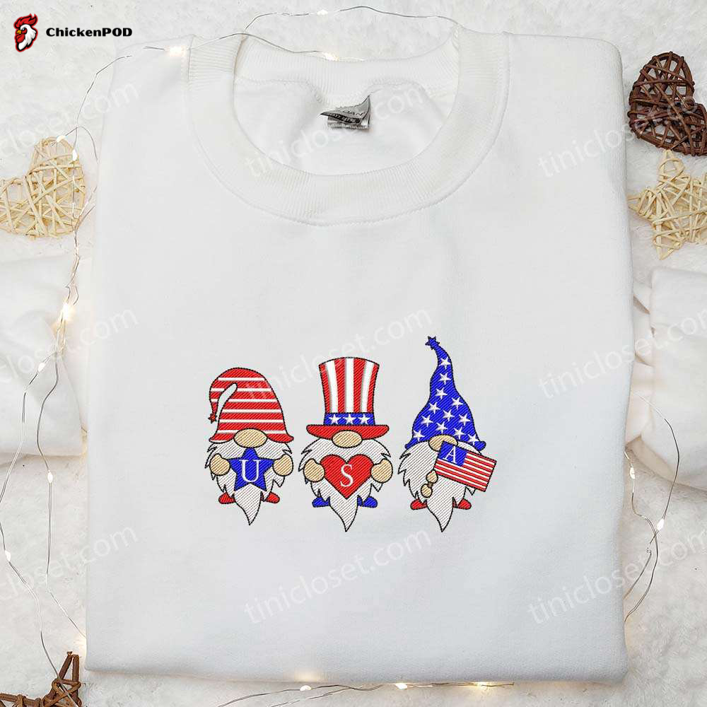 Celebrate with Style: America Red White and Blue Wine Glass Shirt – Best Patriotic Shirts & National Day Gifts