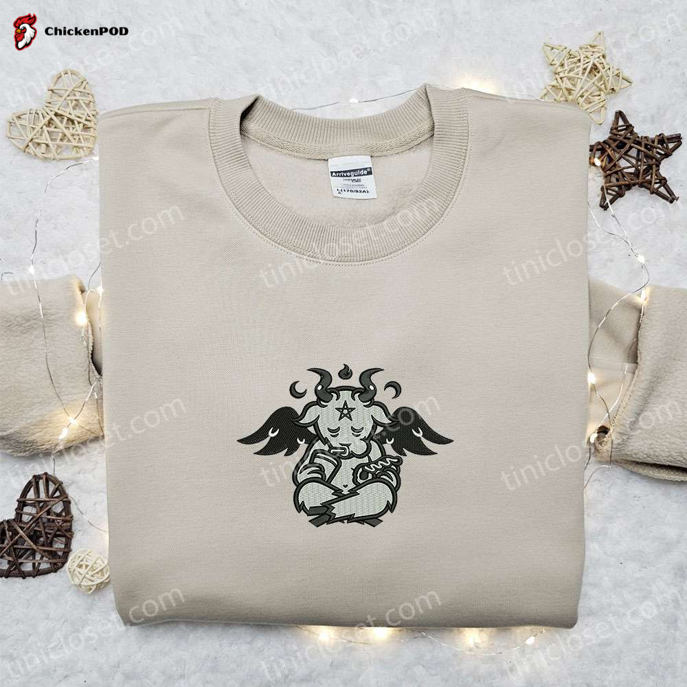 Angel Cow Embroidered Shirt & Halloween Hoodie: Best Gifts for Halloween