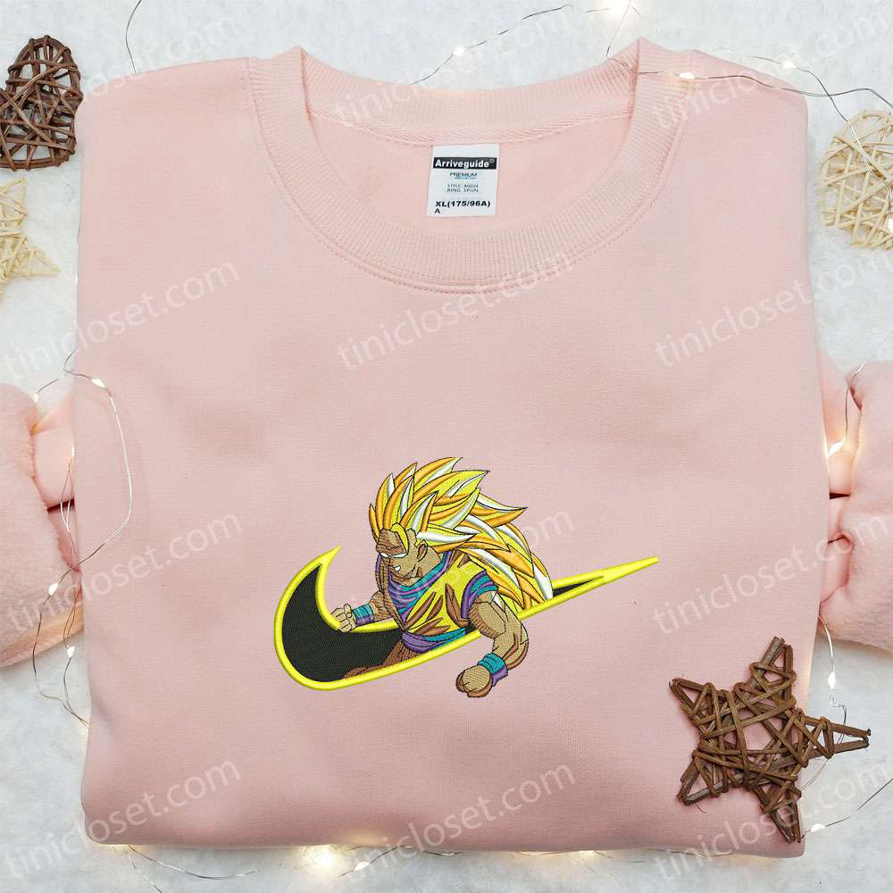 Angry Goku Dragon Balls Anime Embroidered Shirt: Authentic and Stylish Goku Merchandise!