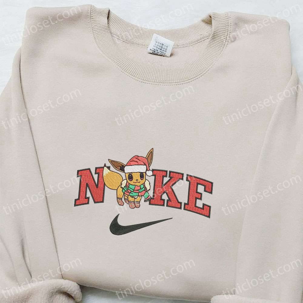 Anime Eeve Xmas Hat x Nike Embroidered Sweatshirt: Best Christmas Gift Ideas