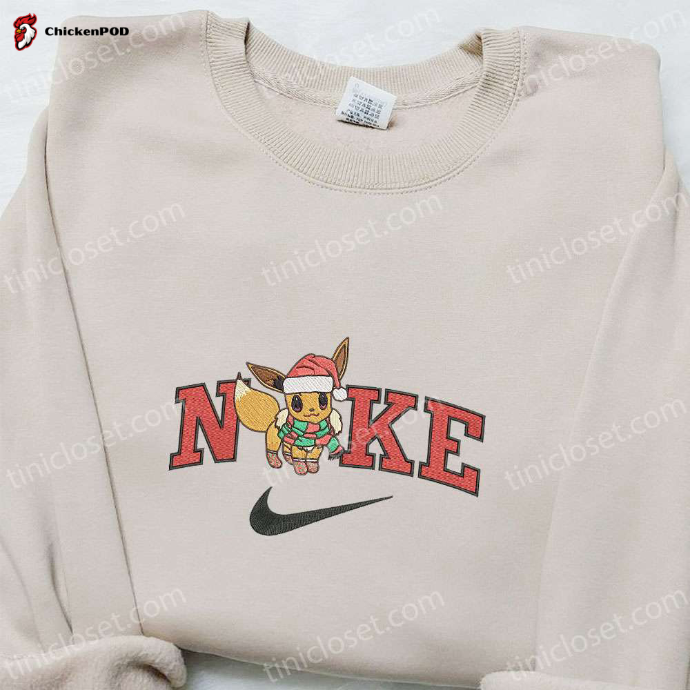 Anime Eeve Xmas Hat x Nike Embroidered Sweatshirt: Best Christmas Gift Ideas