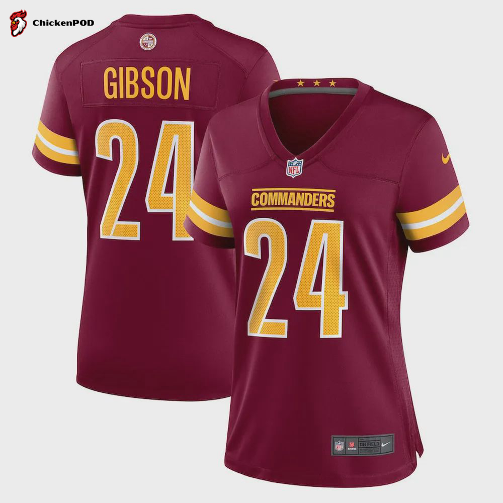 Antonio Gibson Washington Commanders Women’s Player Game Jersey – Burgundy