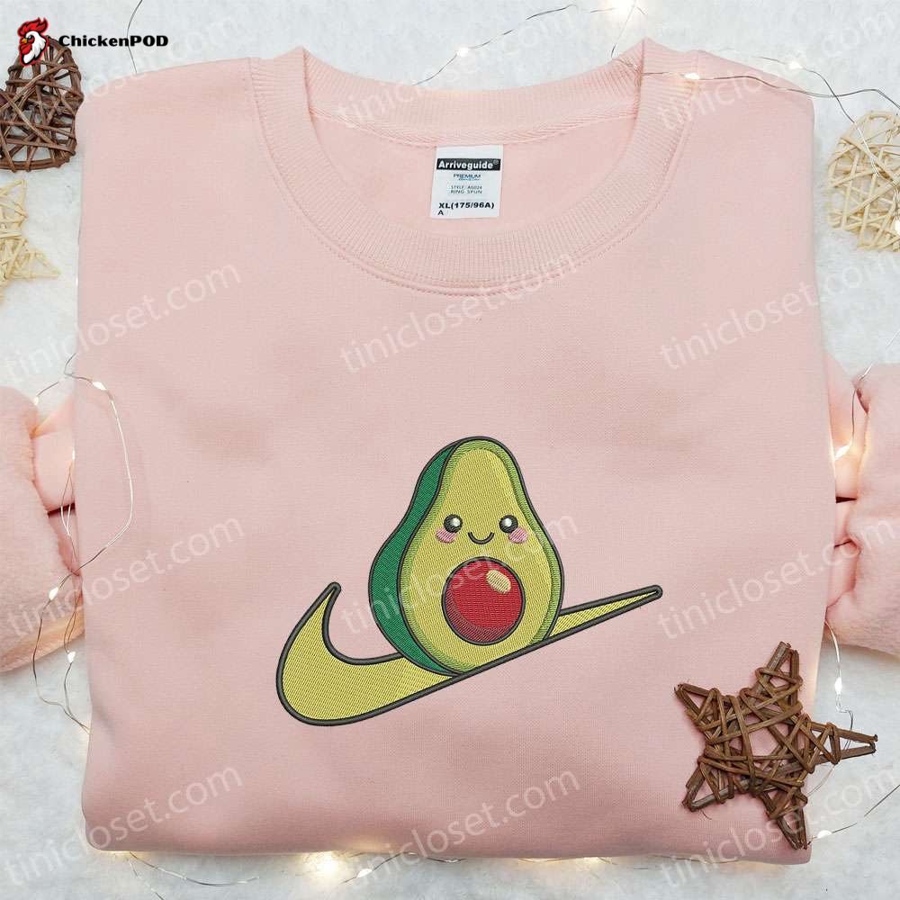 Get Trendy with Avocado Favorite Food Embroidered Shirt – Perfect for Food Lovers!