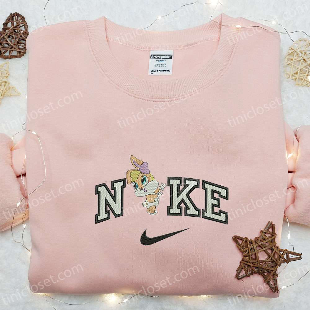 Adorable Baby Lola Bunny Disney Characters Embroidered Shirt for Fans