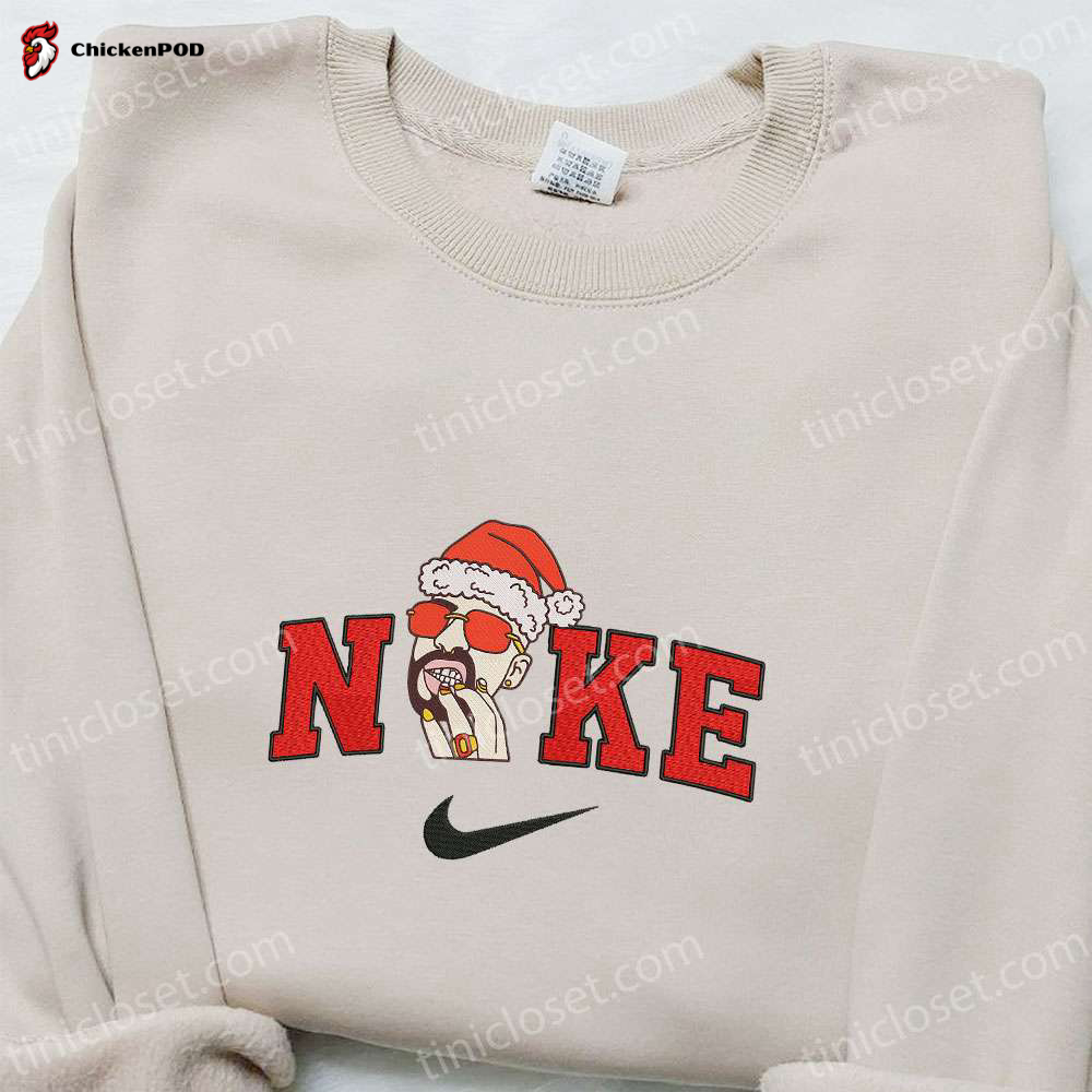 Zero Reindeer Christmas x Nike Embroidered Sweatshirt and Movie Merry Christmas Shirt – Best Gift Ideas