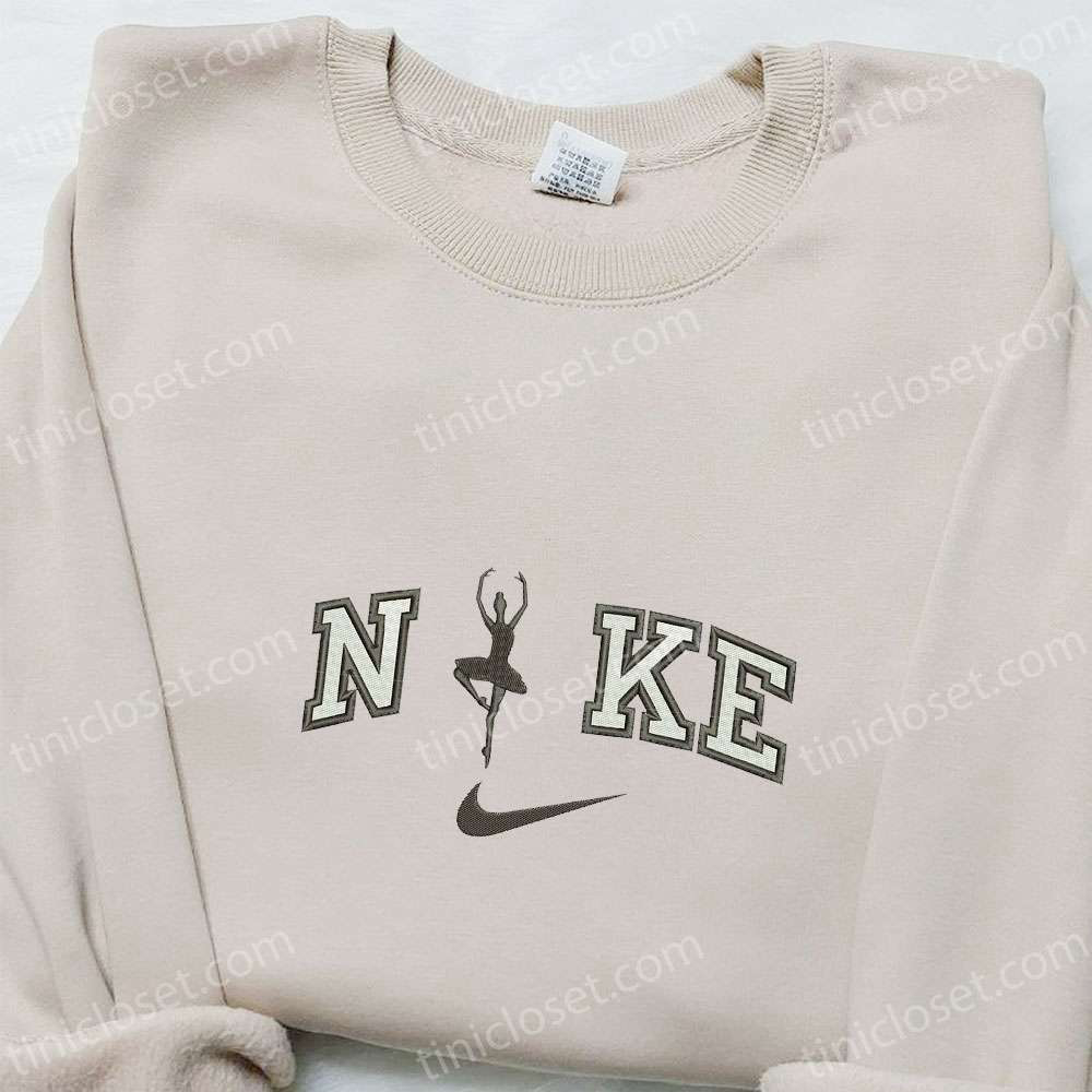 Ballet Dancer x Nike Embroidered Shirt & Sports Hoodie: Perfect Family Gifts