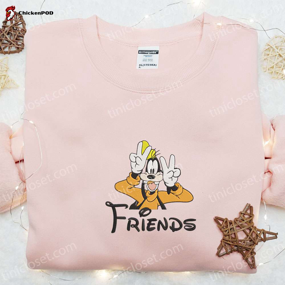 Best Friend Goofy & Disney Characters Embroidered Sweatshirt: Ultimate Gift Ideas