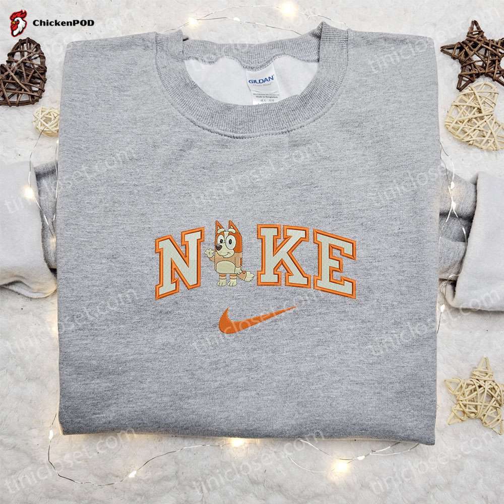 Belle x Nike Cartoon Embroidered Shirt: Best Family Gift Ideas Nike Inspired & Engaging!