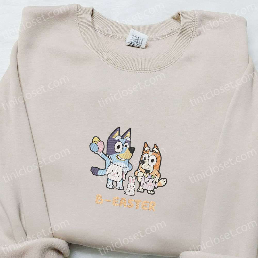 Bluey and Bingo Easter Shirt Thanksgiving Hoodie – Best Holiday Gift Ideas