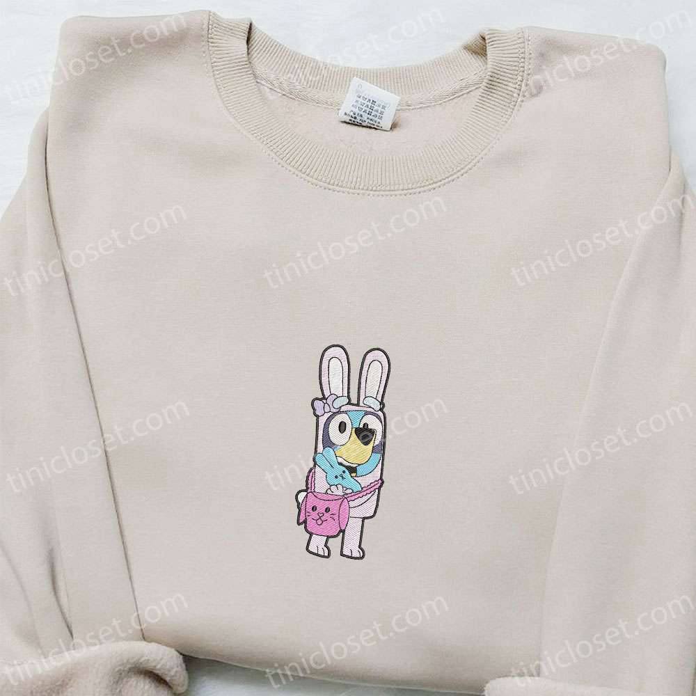 Bluey Easter Embroidered Shirt & Thanksgiving Hoodie: Best Holiday Gift Ideas