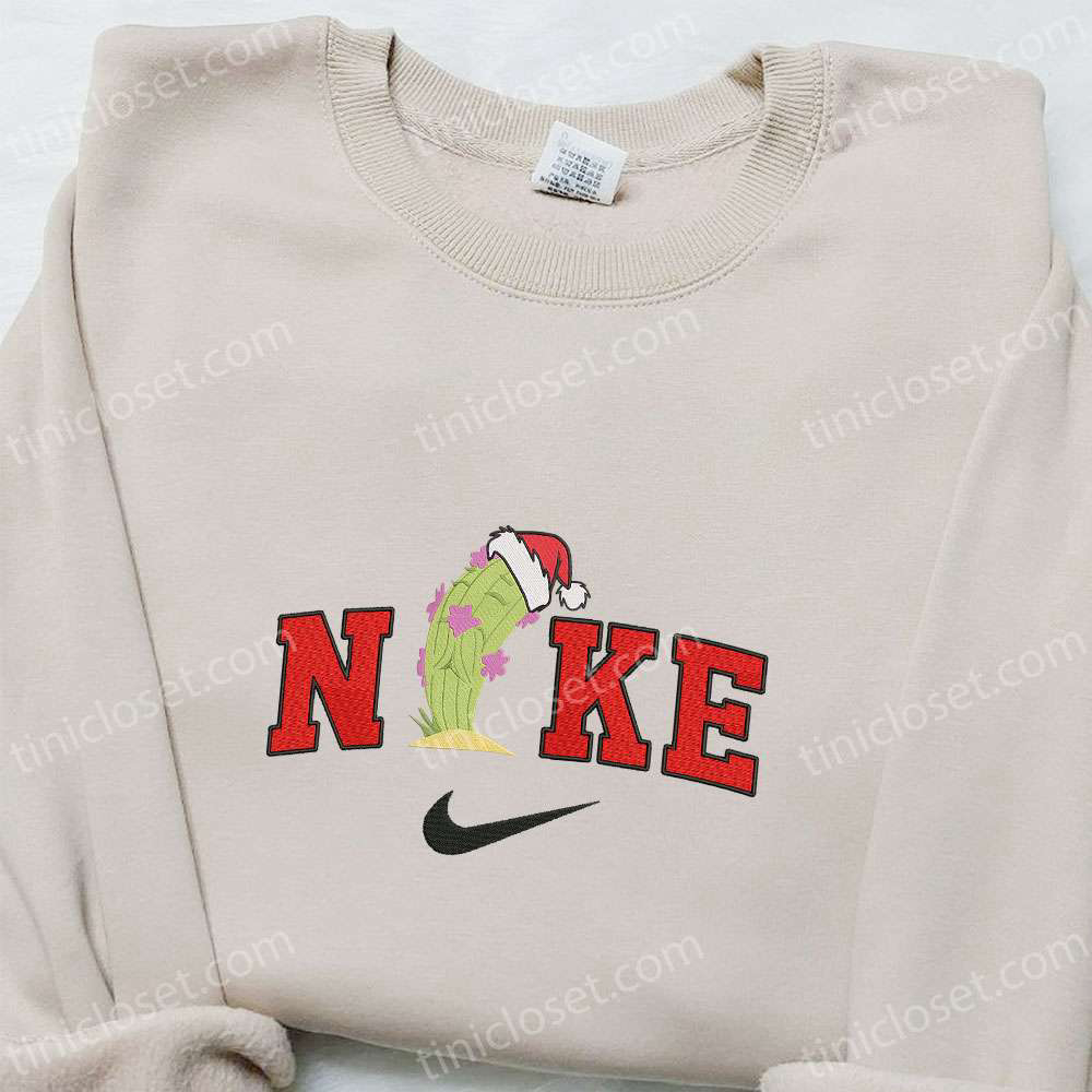 Cactus Xmas Hat x Nike Christmas Embroidered Sweatshirt & Shirt: Best Gift Ideas for Christmas