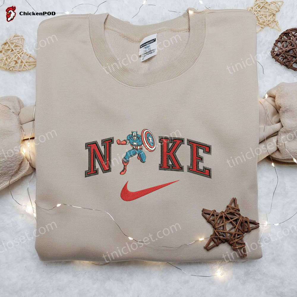 Lumiere x Nike Embroidered Shirt: Stylish & Vibrant Nike Embroidered Shirts with Cartoon Designs