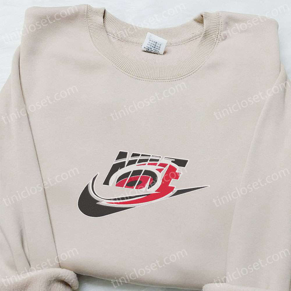 Carolina Hurricanes x Nike Embroidered Shirt & Hoodie: NHL Sports Fandom Gift Ideas