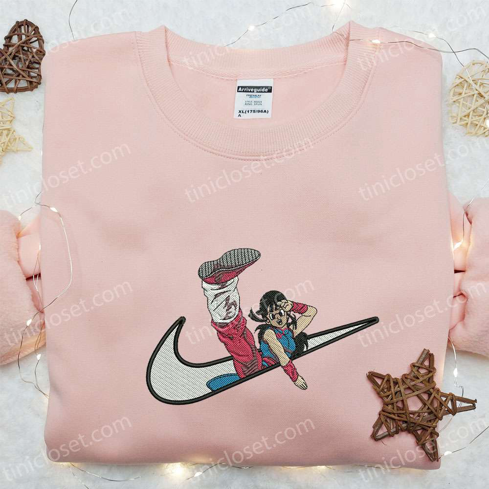 Chichi x Swoosh Anime Hoodie & Dragon Ball Embroidered Shirt – Nike Inspired Collection