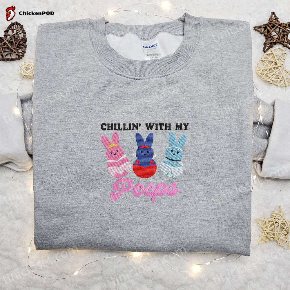 Get Festive: Chillin With My Peeps Disney Princesses Shirt & Hoodie – Perfect Thanksgiving Day Gift Ideas!