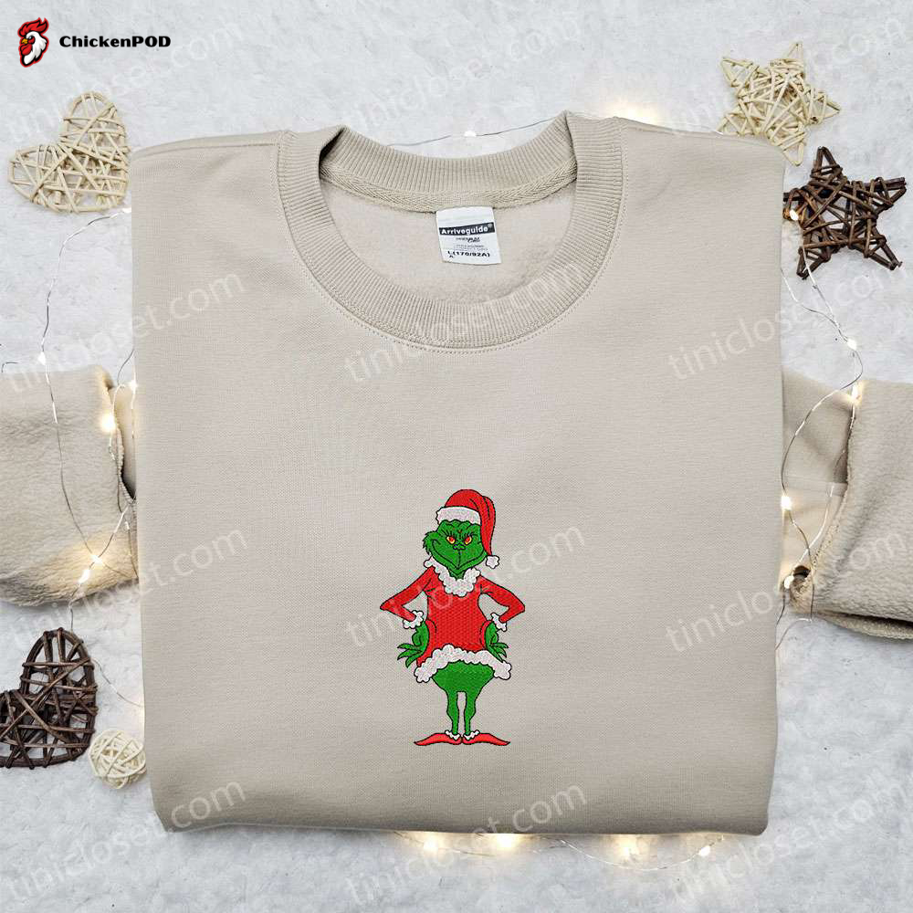 Christmas Truck Embroidered Sweatshirt & T-shirt: Best Family Gift Ideas