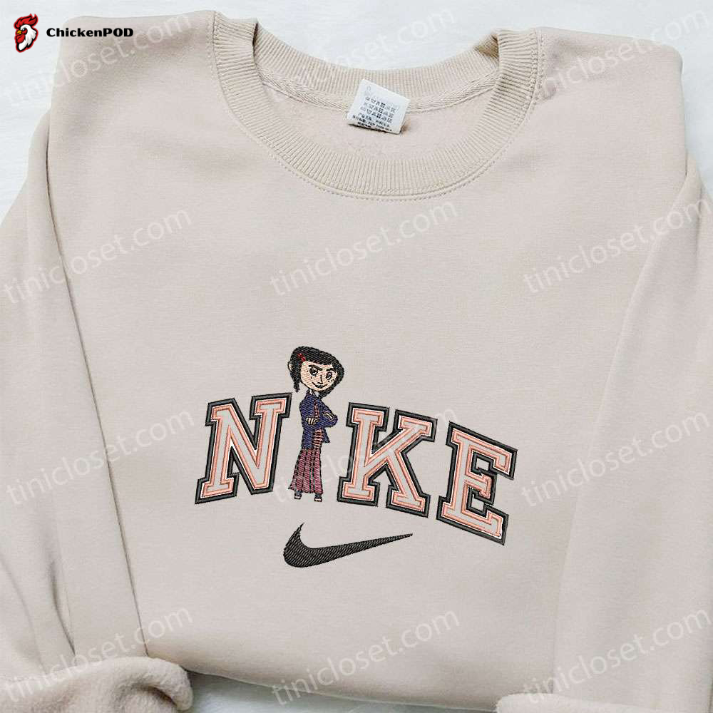 Gryffindor Logo x Nike: Embroidered Shirt Harry Potter Movie Hoodie Nike Inspired Sweatshirt