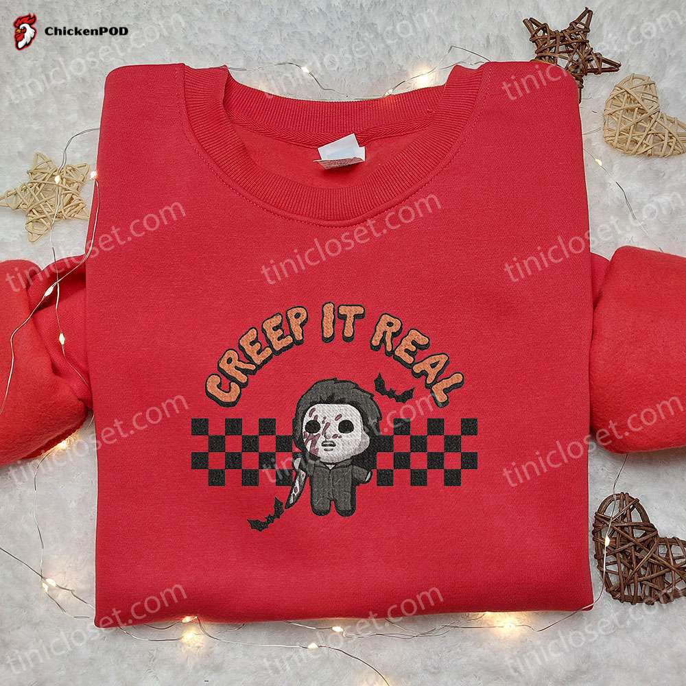 Spooktacular Creep It Real Ghostface Hoodie & Scream Halloween T-shirt – Top Halloween Gift Ideas