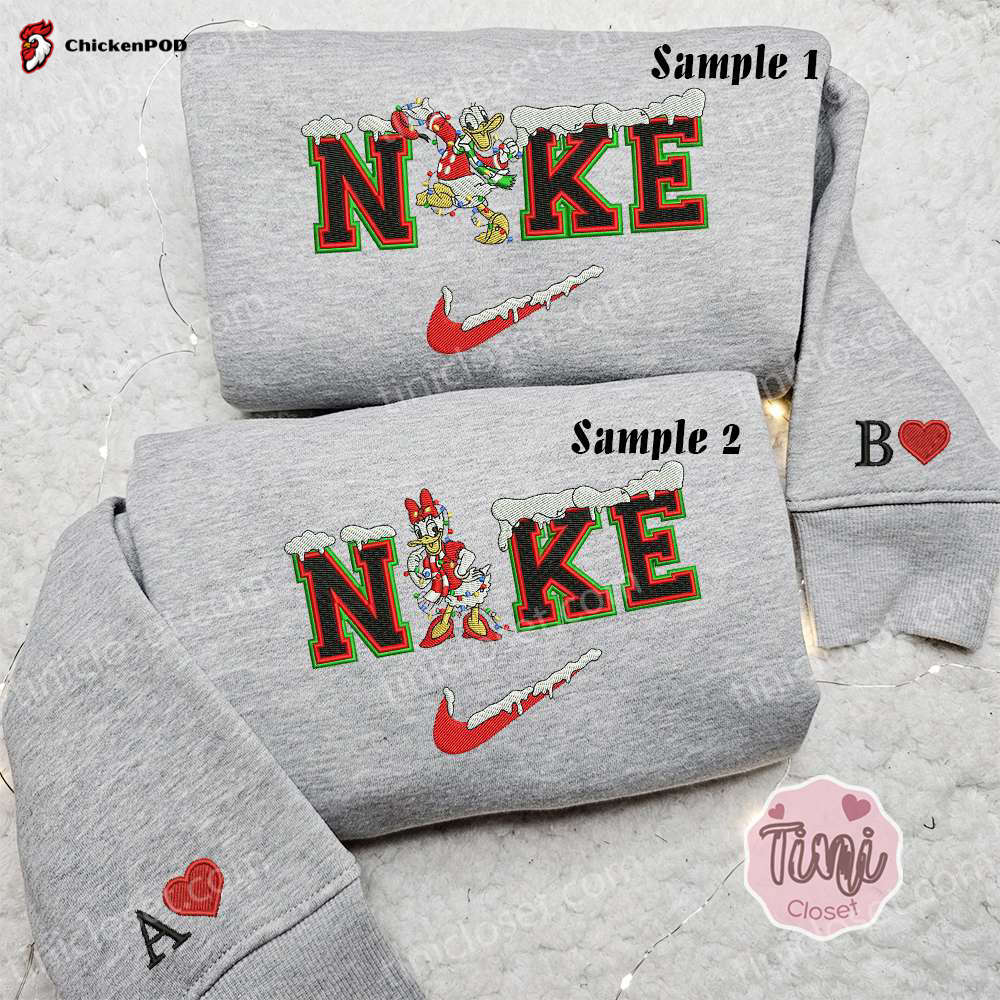 Dory & Nemo x Nike Embroidered Couple Shirt: Disney Finding Nemo Shirt Nike Inspired Hoodie