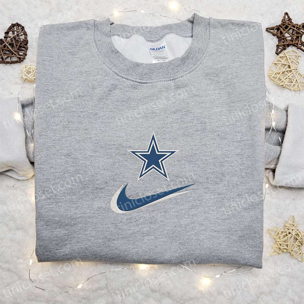 Dallas Cowboys Nike Swoosh Shirt & Sports Hoodie – Best NFL Gift Ideas