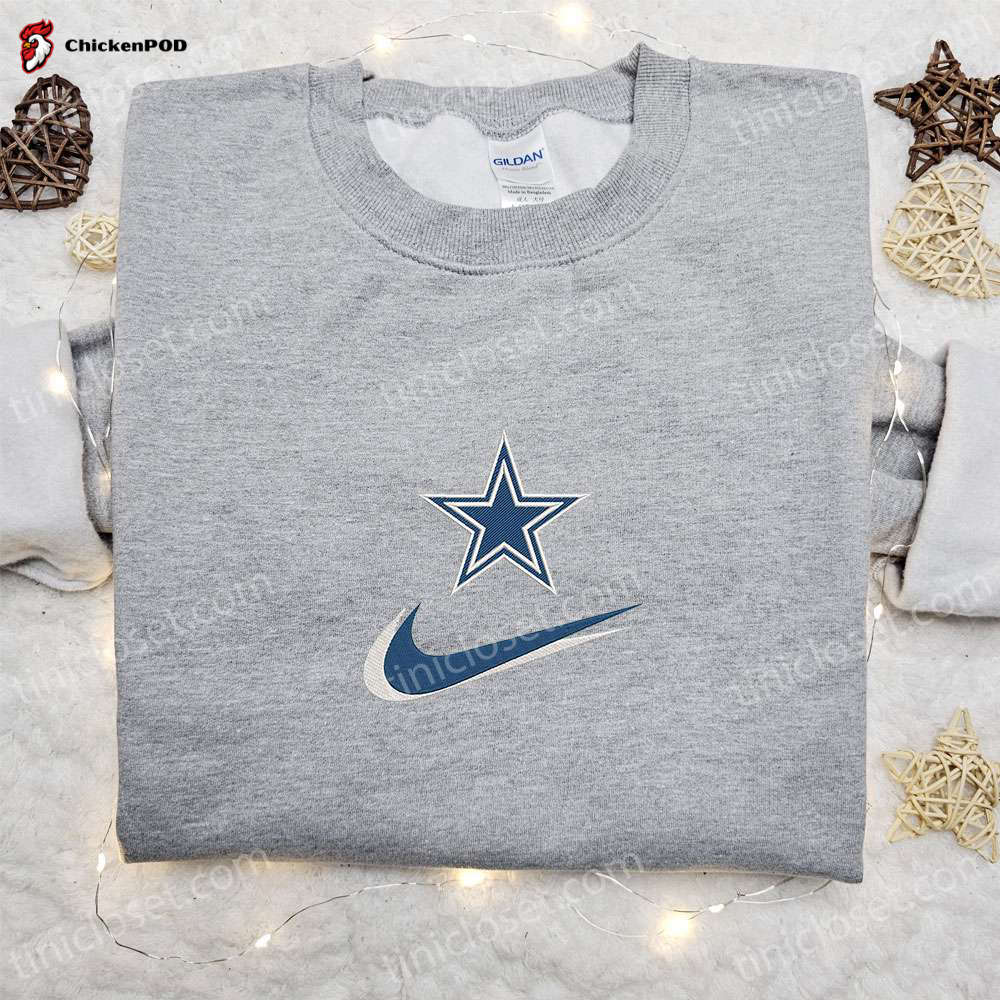 Dallas Cowboys x Nike Rugby Embroidered Shirt & NFL Sports Hoodie: Perfect Gift Ideas for Fans