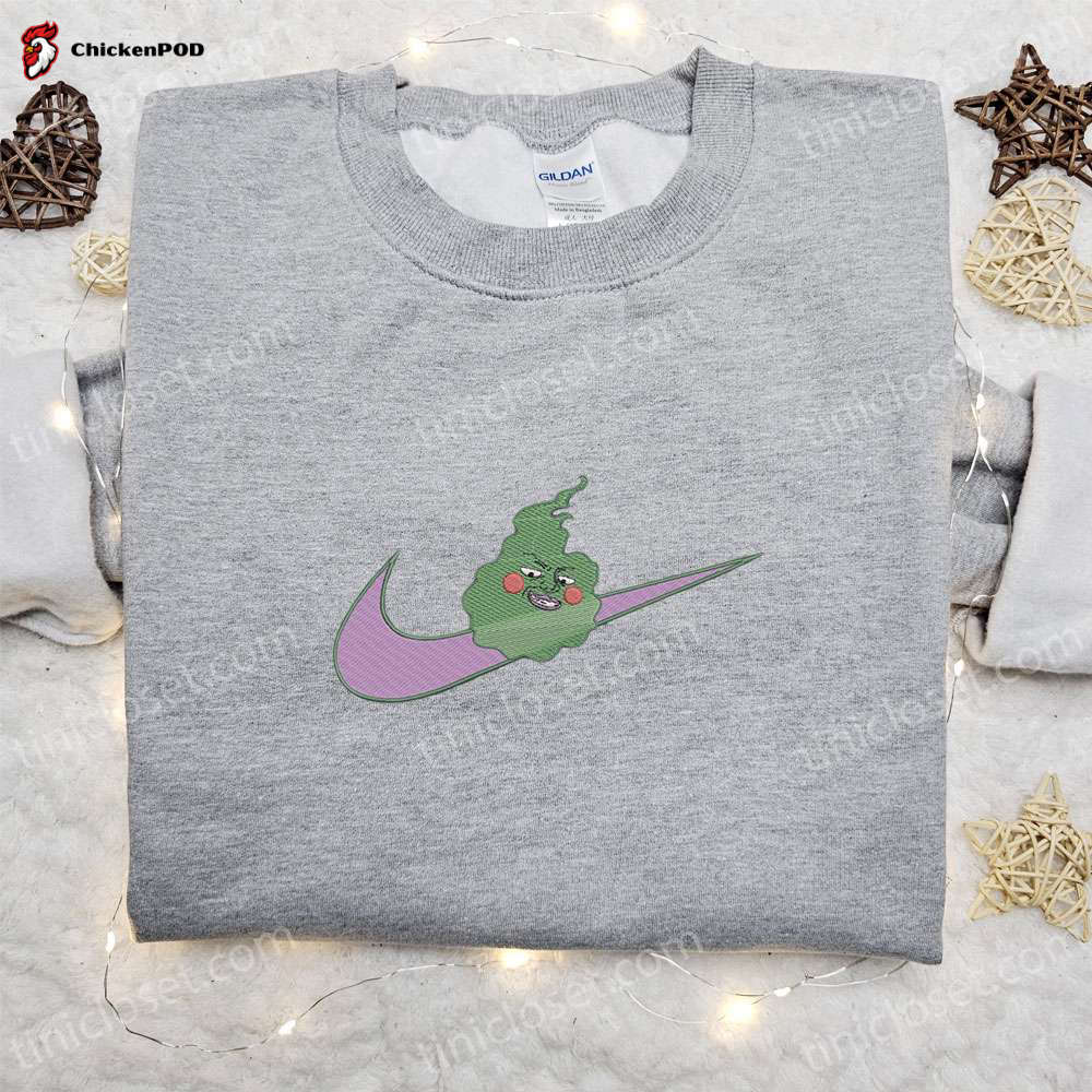 Dimple x Swoosh Anime Embroidered Shirt: Perfect Mob Psycho 100 Gift for Family