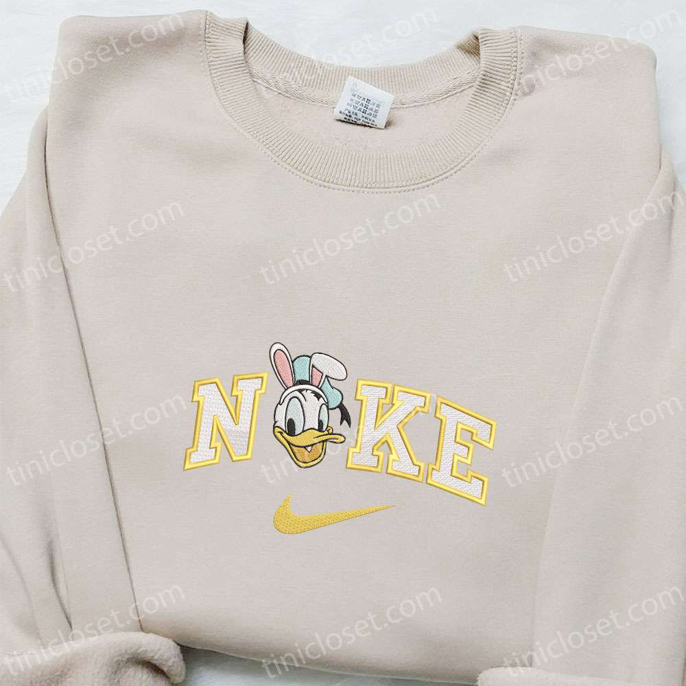 Donald Duck Easter Bunny x Nike Embroidered Shirt & Thanksgiving Day Hoodie: Best Holiday Gift Ideas