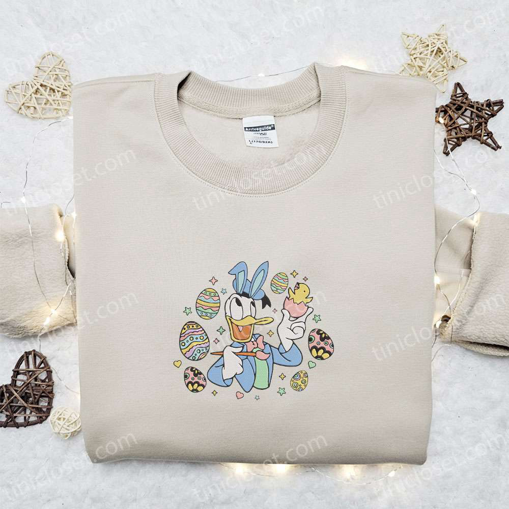 Duck Easter Shirt Thanksgiving Hoodie – Best Holiday Gift Ideas with Embroidery