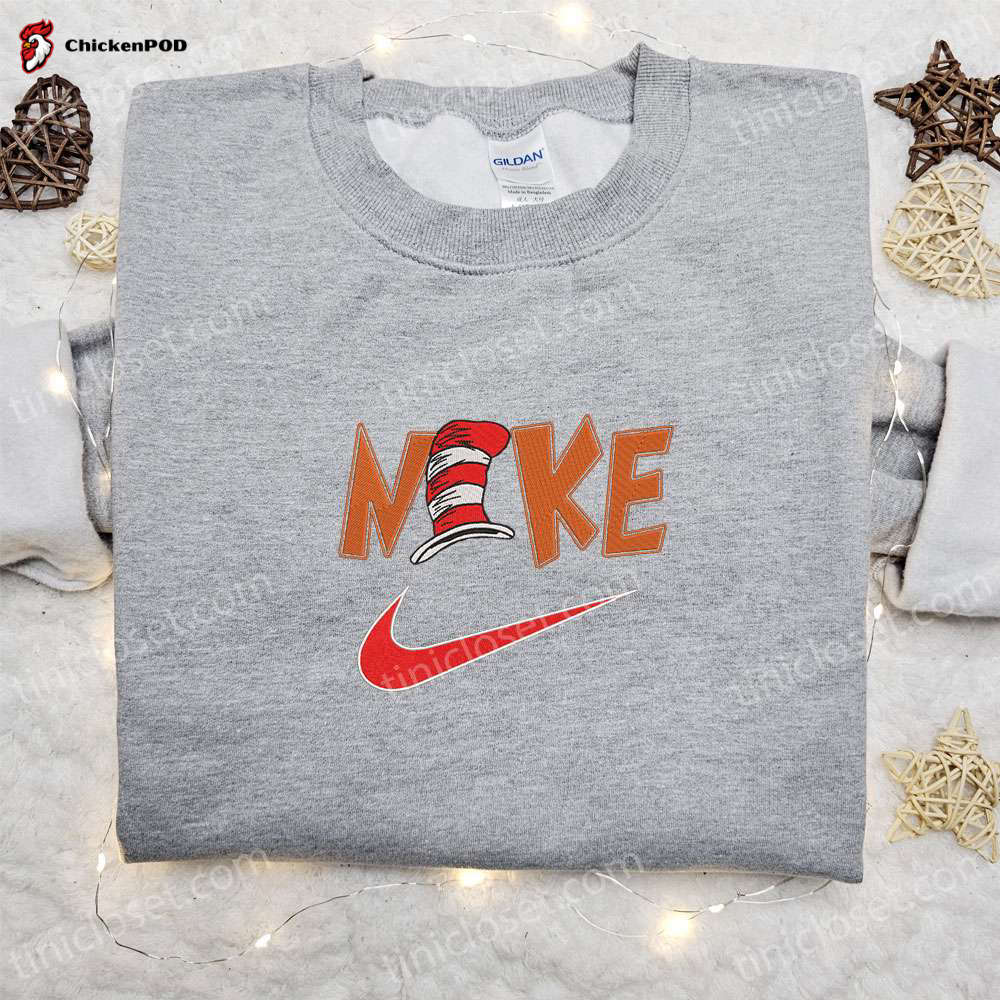 Dr Seuss x Nike Embroidered Shirt: Best Nike Inspired Christmas Gift Ideas