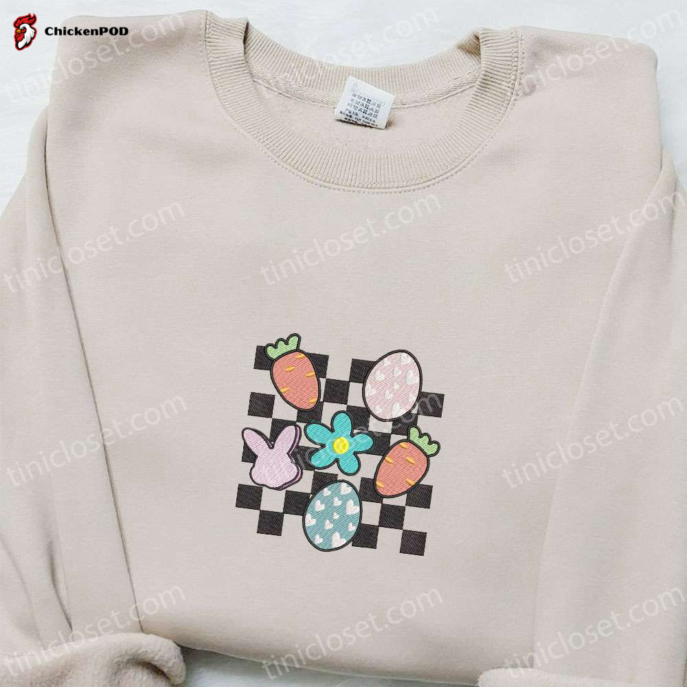 Unique Easter & Thanksgiving Embroidered Shirt & Hoodie – Best Holiday Gift Ideas