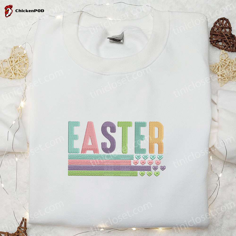 Stylish Easter Embroidered Shirt & Thanksgiving Hoodie: Best Holiday Gift Ideas