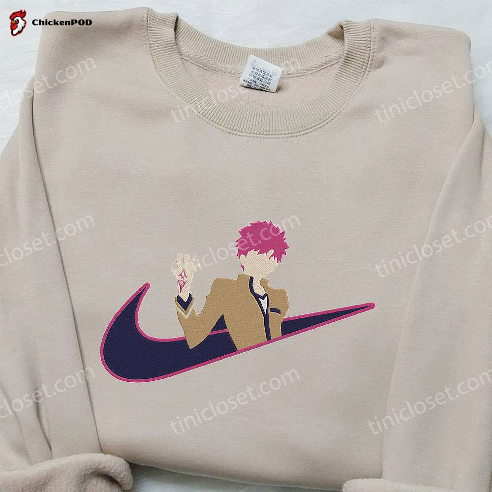 Emiya Shirou x Nike Swoosh Anime Hoodie & Type Moon Nike Inspired Embroidered Shirts