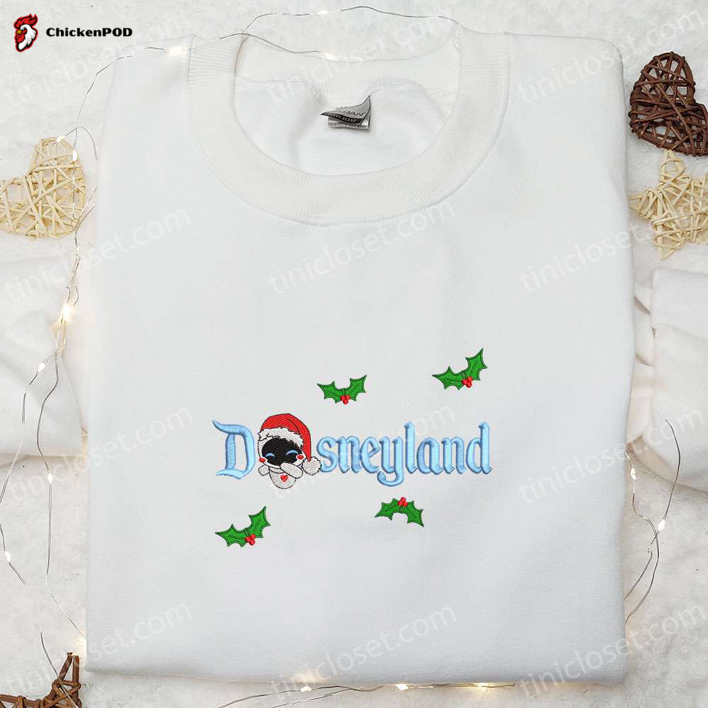 Disneyland Embroidered Shirt & Hoodie: Perfect Xmas Gift Ideas with Disney Characters