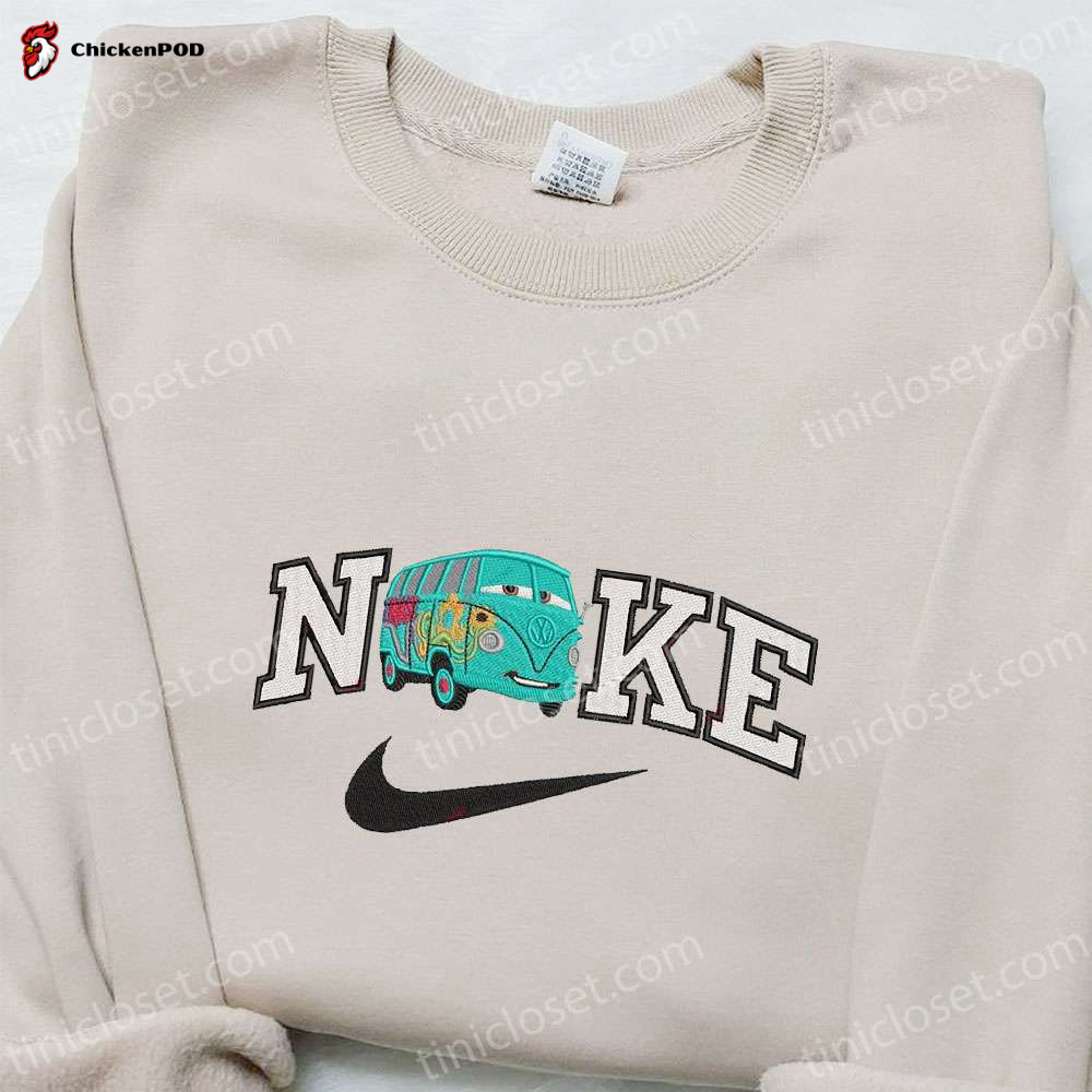 Disney Characters Embroidered Sweatshirt: Fillmore x Nike Cartoon Shirt – Best Family Gift Ideas