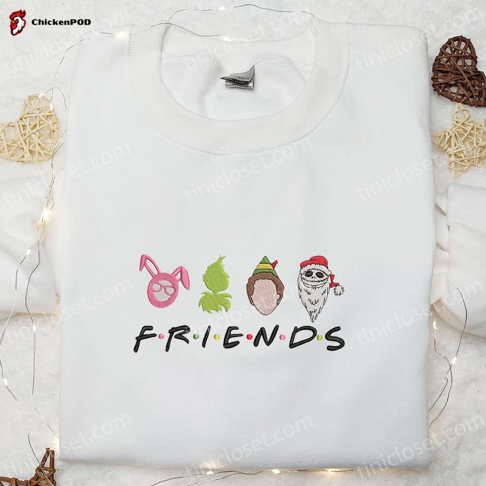 Friends Christmas Movie Characters Hoodie & T-shirt: Best Gift Ideas for Friends