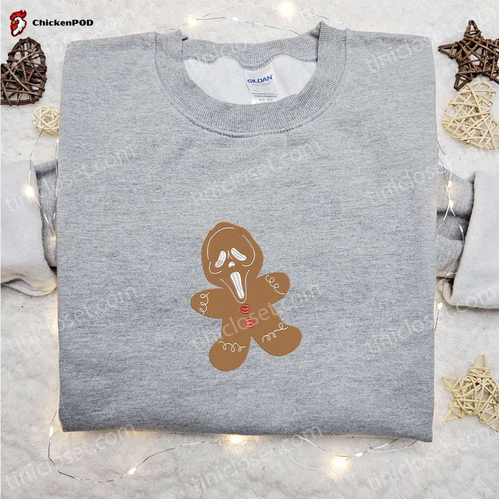 Festive Donald Duck Embroidered Shirt Disney Characters Hoodie & Christmas Sweatshirt