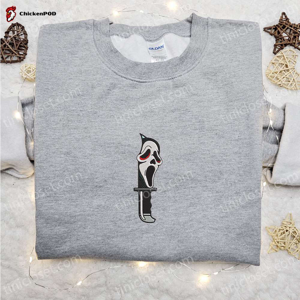 Spooky Ghost Mickey Mouse Embroidered Sweatshirt: Best Disney Characters Hoodie Perfect Halloween Gift